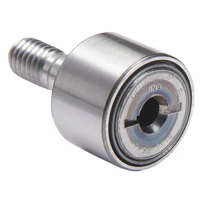 INA Track Roller: 16 mm Roller Dia, Crowned, Needle Roller, 11 mm Roller Wd - Crowned Stud Track Rollers