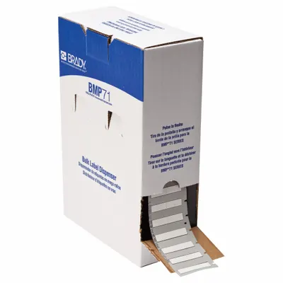 BRADY BM-187-175-342-2 Precut Sleeve Label Roll - Brady Precut Sleeve Label Rolls
