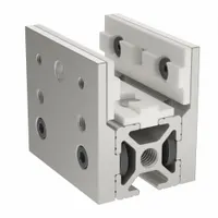Linear Bearing: 10 Series, 1 7/8 in L x 1 5/8 in W x 2 1/16 in H, Silver, Single Mount, Std (MPN 6730)