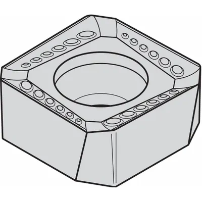 WIDIA Square Milling Insert: SNKT435AZR31, SNKT1205AZR31 (MPN 2964208) - Square (S) Indexable Milling Inserts