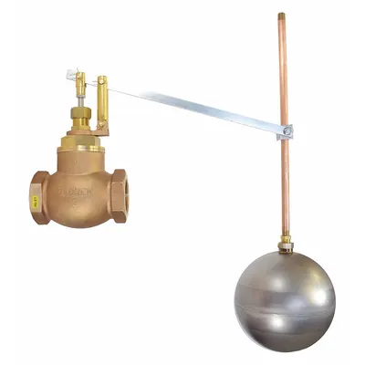 OEM Float Valve Assembly: For Water Media - General Service Float & Lever Valve Assemblies