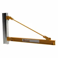 CALDWELL Jib Crane: Wall Mounted, 2,000 lb Load Capacity, 18 ft Overall Beam Lg (MPN D180-1-18)