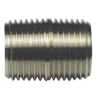CALBRITE Nipple: 2 in Trade Size, 304 Stainless Steel, 2 1/16 in Overall Lg, Rigid Nipple (MPN S420CLCN00)