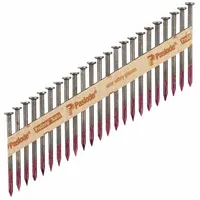 PASLODE Metal Connector Nails,2 1/2" L,Plain: Connector Nails, Flat, Smooth, Steel, Plain, 2,500 PK (MPN 650199)