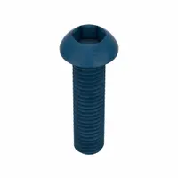 Socket Head Cap Screw: M10x1.50 Thread Size, 40 mm Lg, Button, Blue Phosphate, Alloy Steel, 10 PK (MPN UST194870)