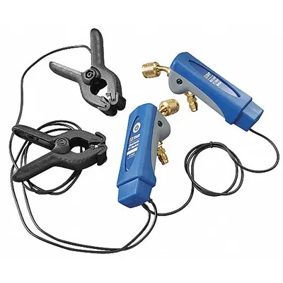 YELLOW JACKET Pressure/Temperature Gauge Kit: Pressure/Temp, Pressure/Temp - Wireless Refrigeration Diagnostic Kits