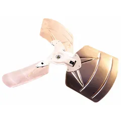 Replacement propeller for HVAC and refrigeration condenser units. Moves air across the condenser coil to dissipate heat and maintain system cooling efficiency. Direct replacement part for compatible YORK equipment.