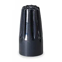 IDEAL Twist-On Wire Connectors: Black, Wire Sizes 18 AWG – 14 AWG, 600 V, 100, PK (MPN 30-3629)