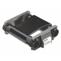 ID Card Printer Ribbon: Black, 500 Prints per Roll, 8 in Overall Ht, 2 1/2 in Overall Wd (MPN CBGR0500K)