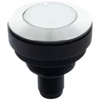 MURRELEKTRONIK Panel Indicator Light: 30 mm Panel Mounting Hole Dia, LED, White, Raised Head, S-Lamp (MPN 69115)