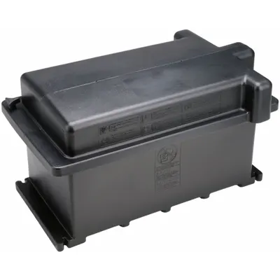 QUICKCABLE Battery Box: Commercial Vehicles, Group 8D Fits Battery Size Group - Commercial Battery Boxes