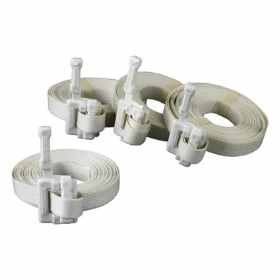 OEM APPROVED VENDOR Hand-Grade Polypropylene Strapping, White, PK500