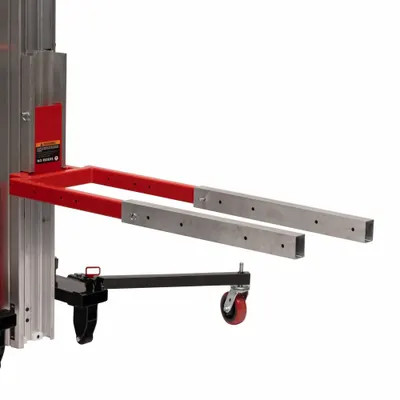 JET Fork Extension Kit, 24 in L x 4 in W x 3 in H, Gray Steel, JT1-2595 - Lifting Attachments for Drill Drivable Jet Lifts