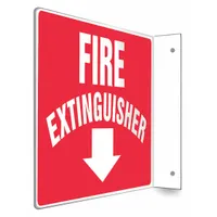 Safety Sign: PETG, Mounting Holes Sign Mounting, 8 in x 12 in Nominal Sign Size, Not Retroreflective (MPN 480X57)