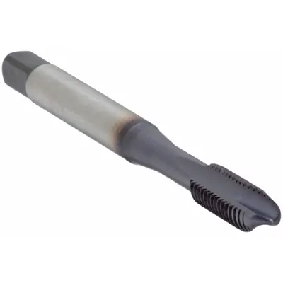 WIDIA GTD Spiral Point Tap: #10-32 UNF, H3, 2 Flute, Plug Chamfer, TiCN Coated Cobalt (MPN 5365764) - General Purpose Spiral-Point Taps