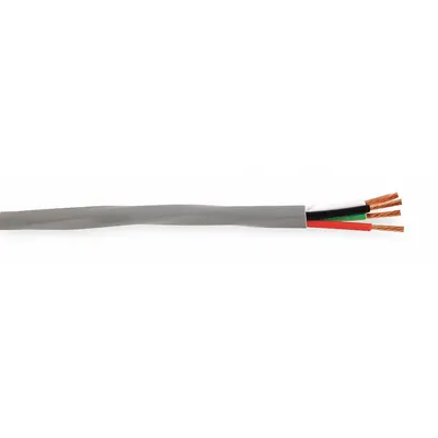 CAROL Communication Cable: 100 ft Cable Lg, 7 Strands, 24 AWG, Plenum, Comm Cable - Unpaired Unshielded Cables