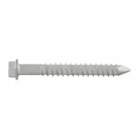 This hex-head screw anchor is designed for fastening into concrete or masonry. Made from 410 stainless steel with a Stalgard® finish, it provides corrosion resistance for demanding environments. Each anchor has a 7/32 in diameter and is supplied in a 100-pack