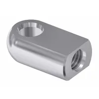 BANSBACH EASYLIFT Hinge Eye End Fitting: Stainless Steel, 8.1 mm Eyelet Dia (MPN 96457)