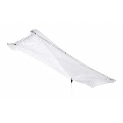 PIG Under the Ceiling Leak Diverter, 3 ft Wd, Straps Mounting, Gray PVC - Under the Ceiling Leak Diverters