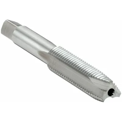 CHICAGO-LATROBE Spiral Point Tap: 3/8"-16 UNC, H11 / 1B, 3 Flute, Plug Chamfer - Oversized Spiral-Point Taps