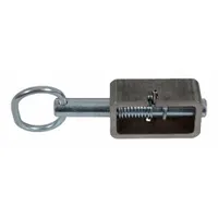 Spring Latch: Spring Latch Latch, 1 3/4 in Handle Lg, Stainless Steel, 5/8 in Bolt Wd (MPN B2598LP)