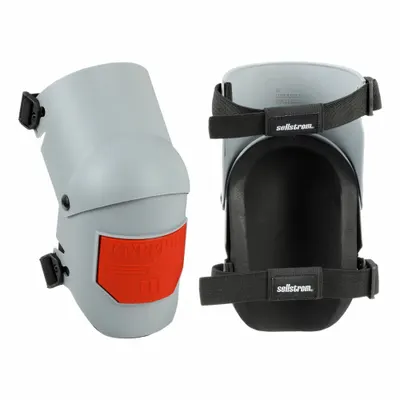 SELLSTROM Knee Pad: Universal, 2 Straps, Clip - Non-Marring Knee Pads