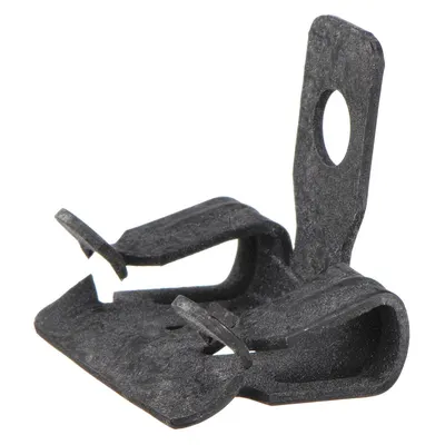 B-LINE BY EATON Hammer-On Beam Clamp: Steel, 3/32 in to 9/64 in, 1 in Overall Lg - Beam, Wire Rod & Purlin Clamps