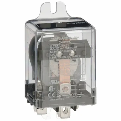 SCHNEIDER Enclosed Power Relay: Surface (Side Flange) Mounted, 25 A Current Rating - Surface-Mounted Relays