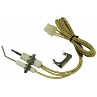 Hot Surface Igniter: Universal, Silicon Nitride, 15 1/2 in Lead Lg, 24V AC, Plug-In, Flame Rod Tip (MPN SSN24)