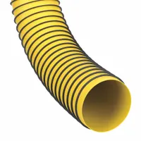 Industrial Ducting Hose: 18 in ID, 15 ft, Black/Yellow (MPN 0615-1800-0565)