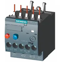 SIEMENS Overload Relay: Thermal Protection, 3 Poles, 1NO/1NC, Frame Size S00, 0.11 A – 0.16 A (MPN 3RU21160AB0)