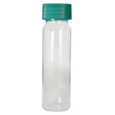 QORPAK Vial: 7.5 mL, Includes Closure, Thermoset, 17 mm Body Dia, Square, Colorless - Glass Sample Vials
