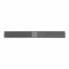 Single edge cut file for shaping and smoothing wood, metal, and plastic. Rectangular profile with 14 in length, 1 1/2 in width, and 9/32 in thickness. Suitable for general material removal and finishing tasks in woodworking and metalworking.