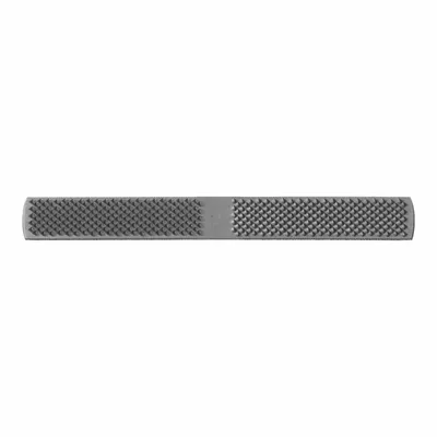 NICHOLSON Rectangular Files: Rectangular, Single Edge Cut, 14 in File Lg, 1 1/2 in File Wd - 4-in-1 Wood Rasps