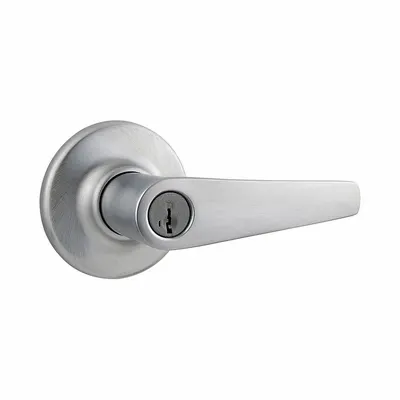 KWIKSET 405DL-26D-SMT-6AL-RCS Office Lever Lockset, Chrome, ADA Compliant - Office Lever Locksets