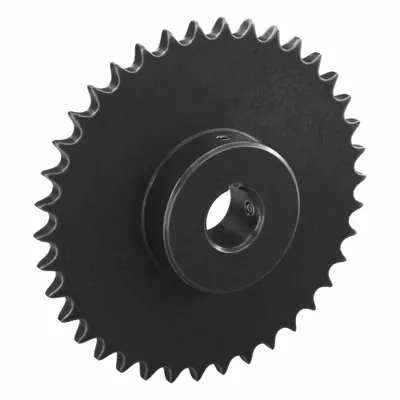 TRITAN Roller Chain Sprocket: 50, For 5/8 in Chain Pitch, 1 1/4 in Bore Dia, 38 Teeth - Size 50 Fixed-Bore Roller Chain Sprockets