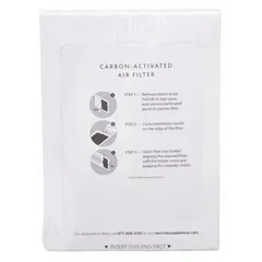 Replacement air filter for Electrolux refrigerators and freezers. Helps remove odors and impurities from the internal air to maintain fresh food storage conditions.