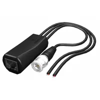 The ALTRONIX HUBWAYAV2 is a video balun/combiner accessory for power supplies, operating on 24/28V AC input. It enables transmission of video signals over twisted-pair cable while combining power on the same pair. Used in CCTV and security systems for integrating video and power distribution