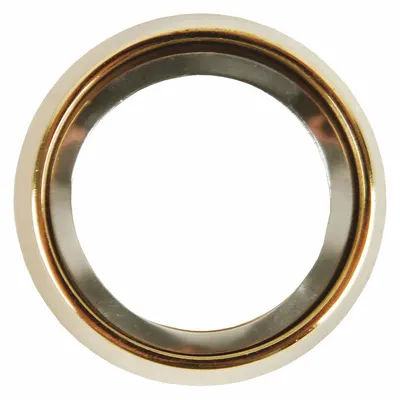 KEEDEX Door Cylinder Guard: 1 3/4 in Lg, 1 3/4 in Wd - Cylinder Latch Guards