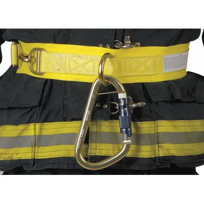 GEMTOR Ladder Escape Belt: Nylon, Quick Connect, Universal - Ladder Rescue & Escape Belts