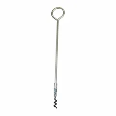 APPROVED VENDOR Packing Extractor, Solid Shaft, Corkscrew Tip, 1/4 in Dia, ZUSA-CPT-43
