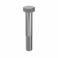 Hex Head Cap Screw: Stainless Steel, 316, Plain, M24, Metric, 150 mm lg, Fully Threaded, Metric (MPN HC3XX24150-001P1)