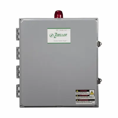ZOELLER Pump Control Panel: Duplex, Single Phase, 200 to 230V AC, 15 to 20 A, No Switch Included - Lift Station Pump Control Panels