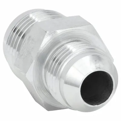 AEROQUIP Hydraulic Hose Adapter: 5/8 in x 1/2 in Fitting Size, Male x Male, ORB x JIC - JIC-to-JIC Steel Hydraulic Hose Adapters