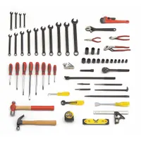 PROTO Railroad Tool Set: 67 Total Pcs, SAE, 1/2 in Socket Drive Size (MPN JTS-0067RR)
