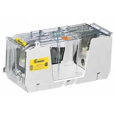 BUSSMANN Fuse Block: Open Block Design, 1 Pole, 250 V AC, Box Lug - Fuse Blocks for UL Class H & K Fuses