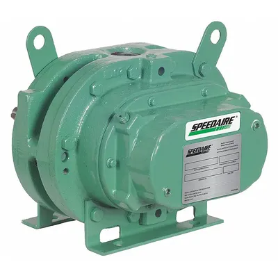 SPEEDAIRE Positive Displacement Blower: Horizontal Right Hand, 1 1/4 in (F)NPT - Horizontal Right Hand Positive Displacement Blowers