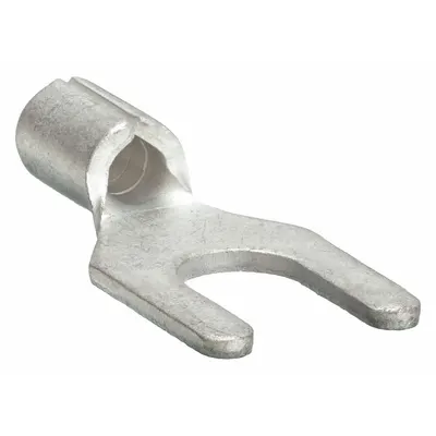OEM Fork Terminals: Bare, #6 Stud Size, 22 AWG – 16 AWG Wire Range, Std Fork - Non-Insulated Fork Terminals