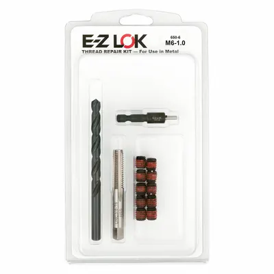 OEM Self-Locking Insert & Installation Tool Kit, M6-1.00 Internal, 3/8-16 External - Self-Locking Insert & Installation Tool Kits