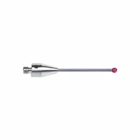 INSIZE M3 Stylus: CMM Straight Stylus, Ball, Straight, 0.118 in Ruby Ball Tip, M3 Stem Thread Size (MPN ISQ-01-3030-030STR)